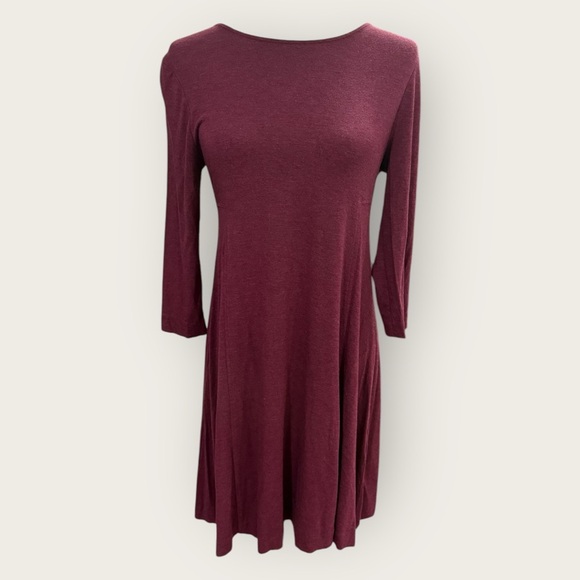 CYNTHIA ROWLEY | Small Burgundy Dress - Picture 1 of 4